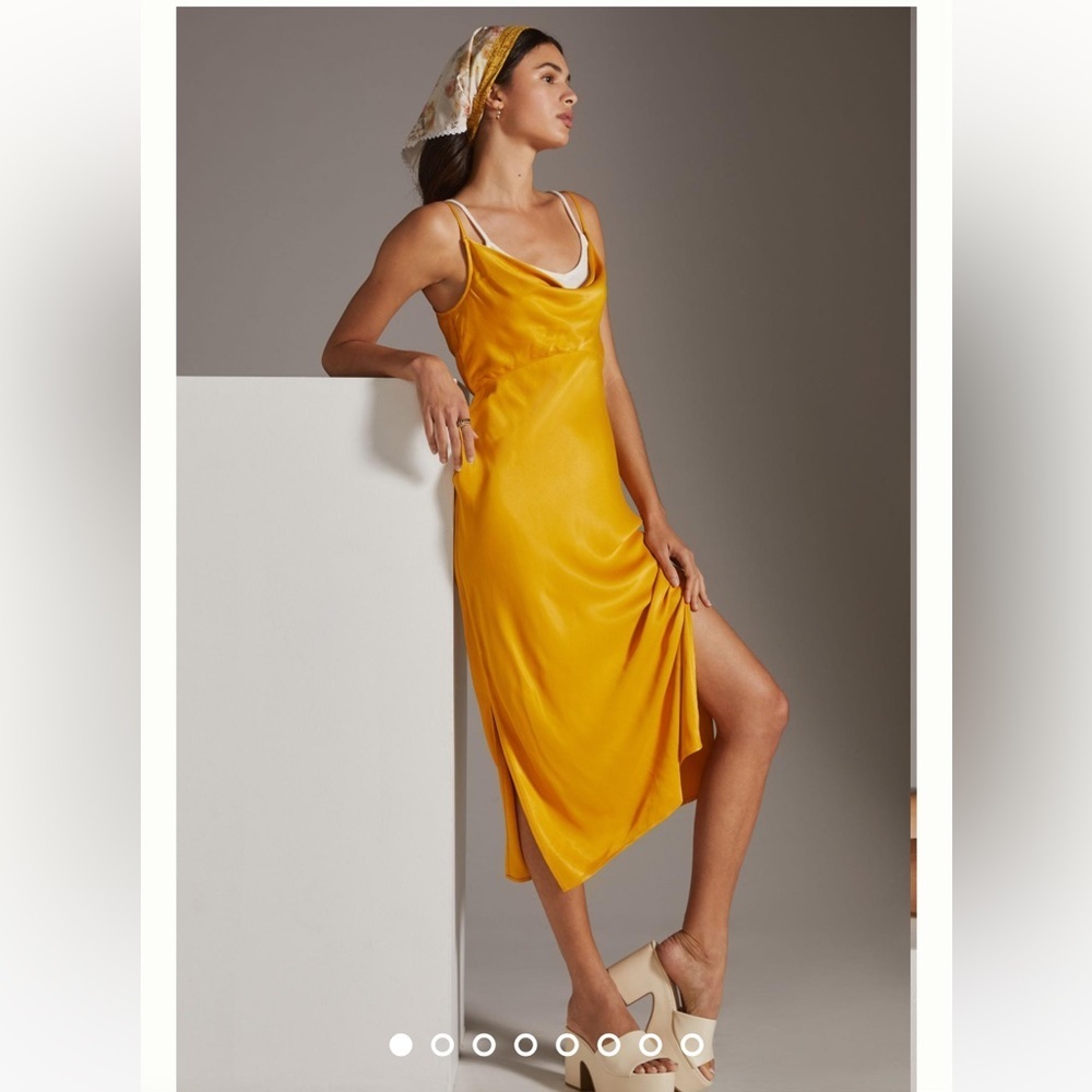 Anthropologie NWT The Elyse Slip Dress size XXS. - Picture 2 of 16